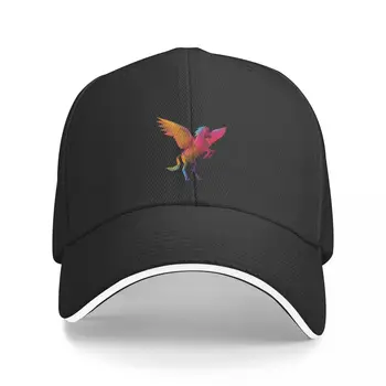 Геометрична бейзболна шапка Rainbow Pegasus, шапка за голф, риболовна шапка, детска шапка, дизайнерски шапка, дрехи за голф, мъжки и дамски