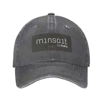 Модерен висококачествен деним, шапка с логото на Minsait, вязаная капачка, бейзболна шапка