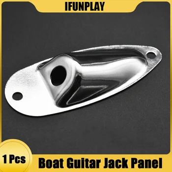 Табела на изходния конектор за китара във формата на метална лодка за електрически китари ST, панел конектор за бас-китара 
