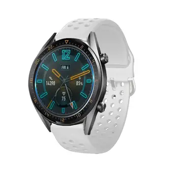 22 ММ и Дишаща Силиконови Въжета За Huawei Watch GT 2 Pro/GT Honor GS Pro Smart Bands Гривна Часовник TicWatch Pro 2020