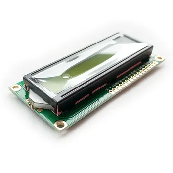 LCD монитор LCD1602 1602 5V с зелен екран и черен код за arduino LCD1602A LCD-1602-5V вата. blacklight