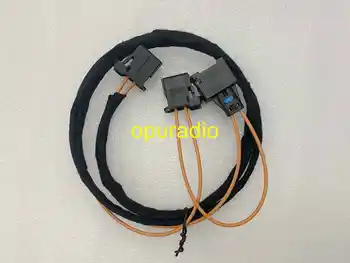 Безплатна доставка, оригинален оптичен кабел от 100 см, мултимедийни конектори за Audi, BMW, Mercedes, Porsche и др.