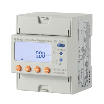 DDSY1352-RF Ин електромер Modbus Smart Electricity Предплатени Meter се използва за управление на продажбите на електроенергия в апартаменти