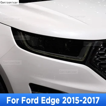 За Ford Edge 2015-2017 външна фаровете на колата със защита от надраскване, предната лампа, цвят, защитно фолио от TPU, аксесоари за ремонт, стикер