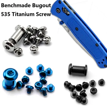 1 Комплект крепежни винтове от титанова сплав на поръчка за Benchmade Bugout 535