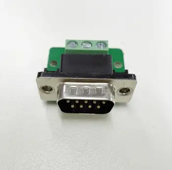 Конектор DB9 води до 2-3-5-контакт штекерной главичката с клеммной nuts RS232 адаптер към DB9 Silk Screen Mark