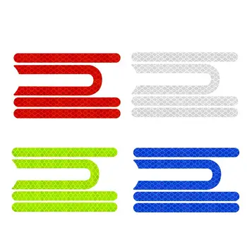 4 Цвят, Светлоотразителни стикери за стайлинг, Предупредителен лента за нощен сигурност за Xiaomi M365, електрически Скутери, аксесоари за Скейтборд