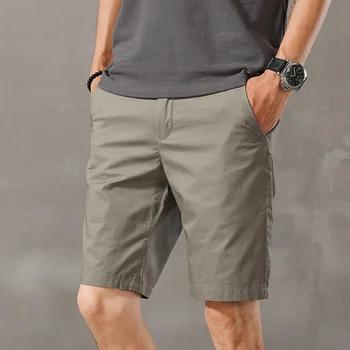 Обикновен мъжки панталони къси панталони в класически стил, е новост лятото 2023, бизнес, мода, стрейчевые ежедневни къси панталони, мъжки дрехи E36