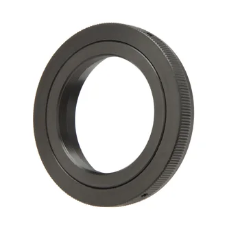 Andoer огледален телеобектив обектива на камерата е метално преходни пръстен черен цвят за фотоапарати Canon EOS, за обектив с монтиране T2/T