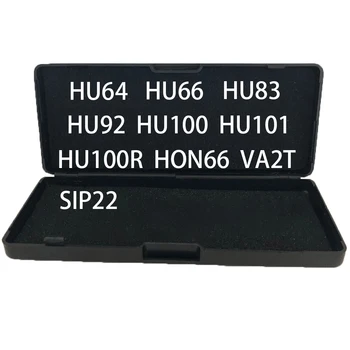Инструмент Lishi 2 В 1 2в1 HU64 HU66 HU83 HU92 HU100 HU101 HU100R HON66 VA2T SIP22 Шлосерски Инструмент За Ключовете от колата