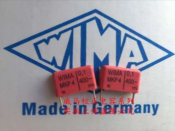 2020 гореща разпродажба 10 бр./20 бр. Немски кондензатор WIMA MKP4 400V 0,1 ICF 400V 104 100N P: 15 мм Аудио кондензатор Безплатна доставка