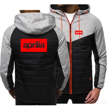 Пролет-есен hoody мъже с логото на APRILIA, анимация кола, забавна печат, висококачествен памучен мъжки яке, hoody в стил хип-хоп, ежедневни
