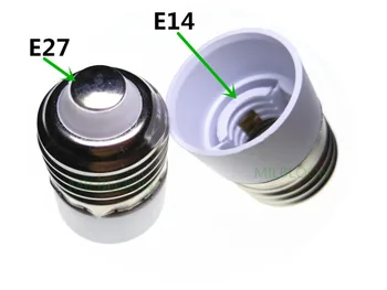 Преобразувател на притежателя на лампата E27-E14