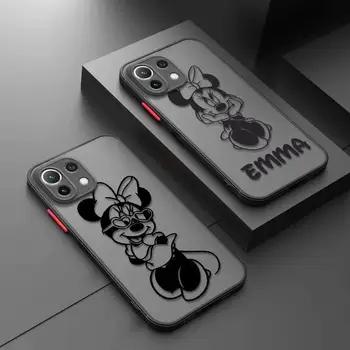 Калъф за телефон Minne Mouse За Xiaomi Poco X3 NFC M3 M5 M5s F3 F1 Pro За MI 13 12 12X12T 11 11T 9T 10T Lite Note 10-Строги Седалките
