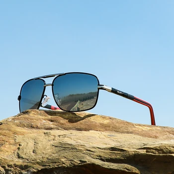 2023 Нови модни алуминиеви слънчеви очила Класически Pilot За мъже и жени, поляризирани слънчеви очила за шофиране с антирефлексно покритие, Oculos de sol