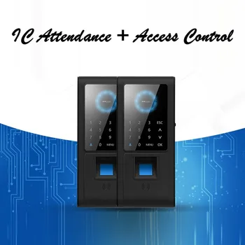 Вградена машина за разпознаване на пръстови отпечатъци ZM201T, контрол и обслужване на достъп, IC карта, парола за достъп и перфокарта