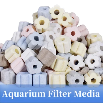 Аквариумный филтър Био-медии Нанокерамическое пръстен, Нитрифицирующее бактериална къща за аквариумни рибки, Почистване на фильтрационного езерце с рибки Koi