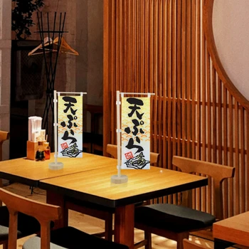 Дървена Табела Wabi-Sabi с Орнаменти Фина Работа, Рекламна Табела Sushi Wind за Украса на Маса/Ресторант/бар