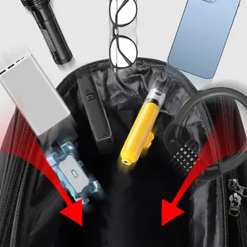 Велосипедна чанта за опашката, Задържане на лентата, Чанта за задна седалка на мотора, плат Оксфорд, Компактен и устойчив на абразия, МТБ, велосипедна седельная чанта