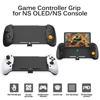 Нова Обновена Писалка игрален контролер за Nintendo Switch/NS OLED Конзола Джойстик Ръчни 6-Ос Гироскопической ръкохватка с Вграден Геймпад