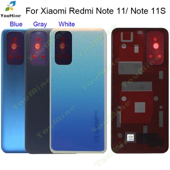 Делото За Xiaomi Redmi Note 11 2201117TG Капак на Отделението за батерията на Камерата от задната Врата, За Redmi Note 11S Делото 2201117SG