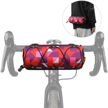 Практически велосипедна чанта, многофункционални чанти за багаж на предните части под наем голям капацитет, Износостойкая велосипедна чанта през рамо