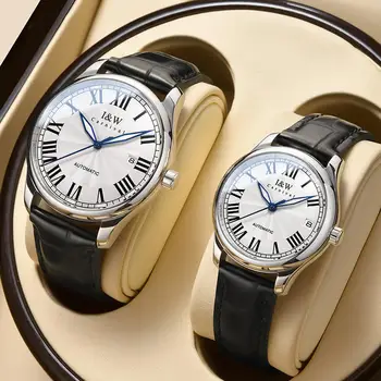 Швейцария I & W CARNIVAL луксозна марка Япония MIYOTA Автоматични механични мъжки часовник Сапфировые водоустойчиви часовници с автоматично датата 697 г