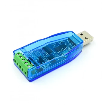 Промишлен конвертор USB към RS232 RS485, Защита от опаковката, Съвместимост с преобразувател RS485, Стандартна такса порта RS-485 A версия на V2.0