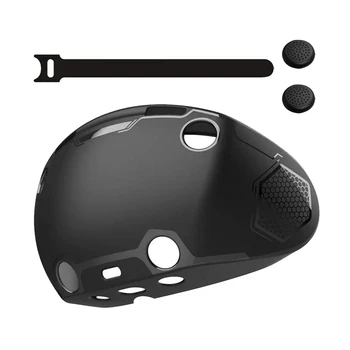 Мек VR силиконов защитен калъф за PS VR2, аксесоари, каска, защитната обвивка за лещи, очила PS VR 2