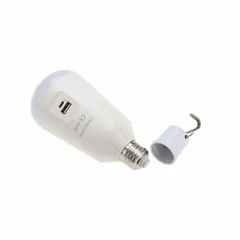Аварийно осветление Външна домашна акумулаторна лампа за палатка E27, лампа за осветление