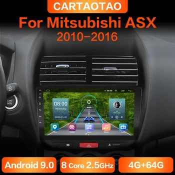 4G + 64G Android 9,0 Авто Радио GPS DSP мултимедиен плеър За Mitsubishi ASX 1 2010 2011 2012 2013-2016 2din авто плеър с Android