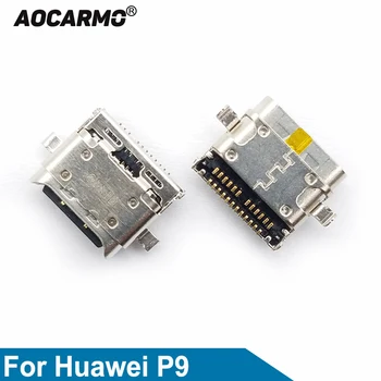 Aocarmo за Huawei P9 USB зарядно устройство, порт за зареждане dock конектор дубликат част