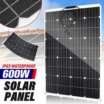 600 W/1200 W ETFE Гъвкава Слънчевата система на Слънчеви панели, за Навеса на покрива Фотоэлектрическая Слънчевата батерия Гъвкави Слънчеви панели, 18 за зареждане