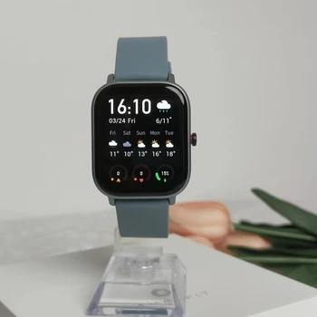 Смарт часовници Amazfit GTS За мъже, Мода водоустойчив спортен часовник с Горивото Музика, Показват Демонстрация 98New За Android Nobox