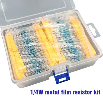 Създаване на надеждни схеми с метални филма резистори с толеранс 1% - 2600ШТ 10 Ома-1 М 1/4 W