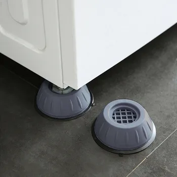 2/4 бр. анти-вибрационни накладки за краката си Гумени крачета Slipstop Безшумен подложка за вдигане на приплъзване Амортисьори за пералня Поставка за мебели