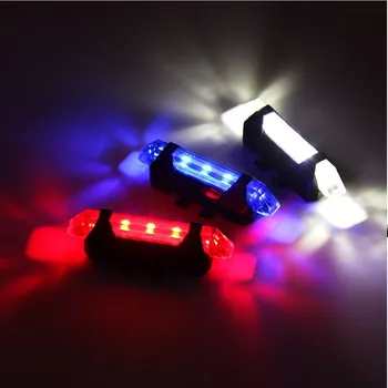 Колоездене Колоездене колоездене масло е Водоустойчив Фенер Задна Светлина LED USB Стил, Акумулаторна батерия или Акумулаторен Мотор Колоездене Преносим Фенер