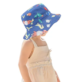 Солнцезащитная шапка За Момчета и Момичета, Детски Регулируеми гениален пост каишка, Слънчеви шапки, Лятна Пролет Солнцезащитная Шапка, скъпа Мультяшная плажна шапка-кофа