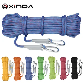 XINDA Escalada 10 м Професионално Въже за катерене с Диаметър 10,5 мм, high-performance кабел, Подсигурен въже, Въже за оцеляване