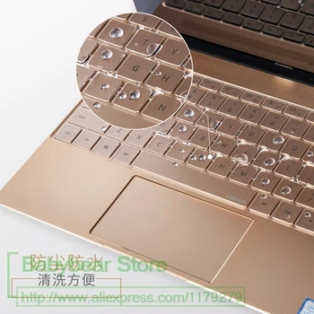 Защитни калъфи за клавиатура на лаптоп от прозрачен TPU за HUAWEI Matebook 12, прозрачен цветен тетрадка Капитан Book 12 M3 M5 M7
