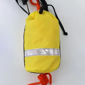 Чанта за хвърляне на въже, джобно Гаф устройство за хвърляне на въже за каране на лодка, водни спортове, Аксесоари за плаващите плават под