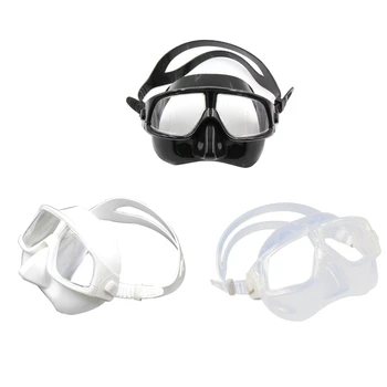 652D маска за гмуркане с шнорхел, стъклена маска за гмуркане с противотуманным покритие, подаръци за мъже и жени