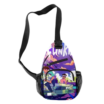 Новост в стил Харадзюку, стръмни отличителни чанти inoxtag за момчета/момичета с 3D принтом, Оксфордские водоустойчиви спортни, пътни чанти през рамо, забавни чанти за рамо