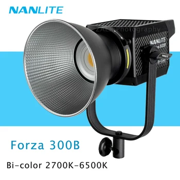 Nanlite Forza300B Photography Lighting led Монолайт два цвята 2700K-6500K 355W Непрекъснат Светлината за запис на видео Реклама