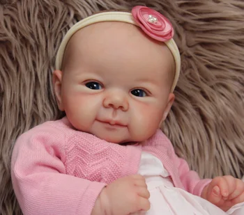 NPK 20-инчов комплект кукли-Реборн Juliette Baby Doll Комплект Мека пресен цвят от висококачествен винил