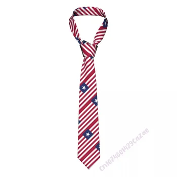 Вратовръзки с флага на Либерия за мъже и жени, ежедневни костюми с вратовръзка в клетката, тънка вратовръзка за сватбени партита, Gravatas за подарък, Гордост