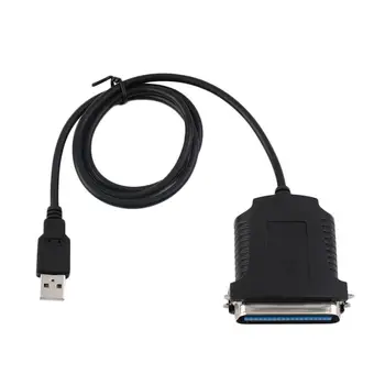 USB-паралелен кабел-адаптер за принтер IEEE 1284 USB паралелен кабел за печат стария си принтер IEEE 1284 USB с подкрепата на 36-безконтактен скенер