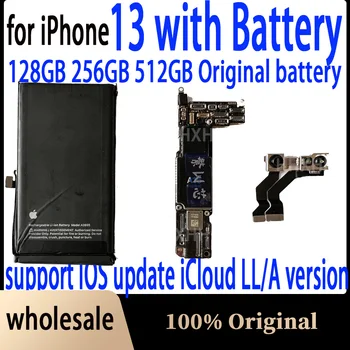 Оригинална акумулаторна такса за iPhone 13 дънната Платка id на лицето Батерия Добра работна плоча Чист iCloud за iPhone 13