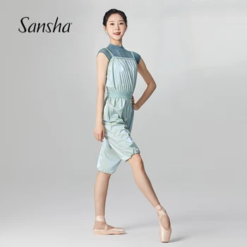 Жена Случайни гащеризон Sansha, спортни Панталони, топли дрехи за тренировки, боди за възрастни жени за отслабване 58BA1006P