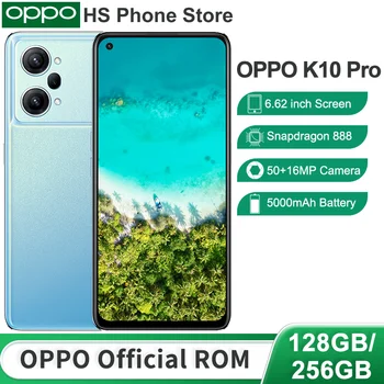 OPPO K10 Pro 128 GB/256 GB Qualcomm Snapdragon 888 6,62 